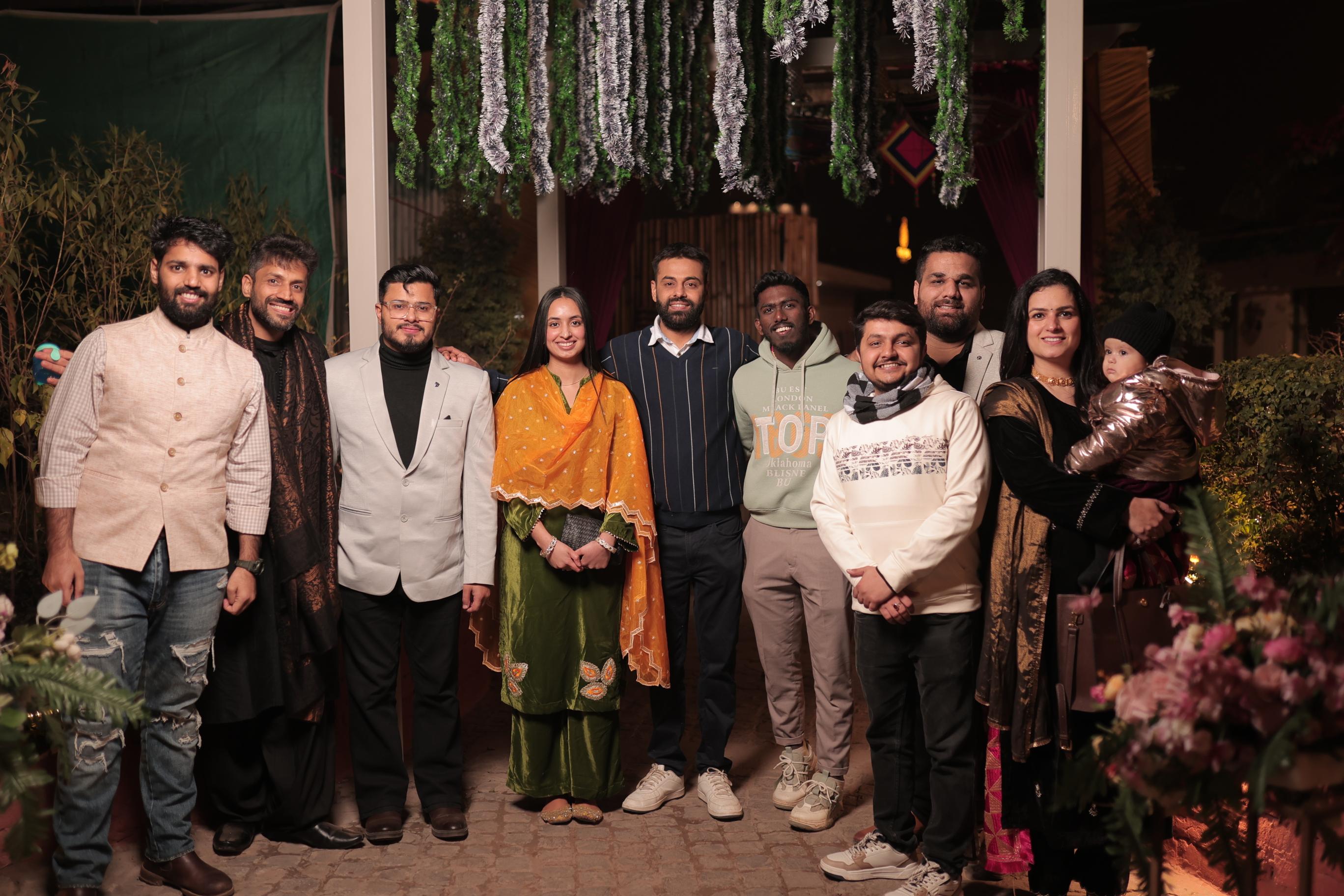 Team Lohri Celebration